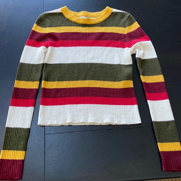 Charlotte Russe Sweaters - Charlotte Russe Striped Sweater. Medium